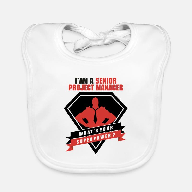 Je suis chef de projet senior Bavoir bio Bébé