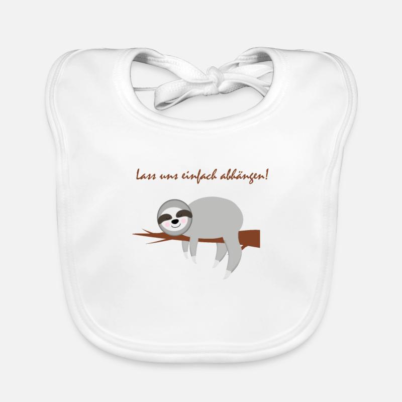 Einfach abhängen Baby Bio-Lätzchen