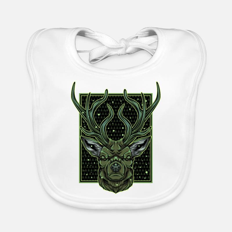 Bois de cerf Bavoir bio Bébé