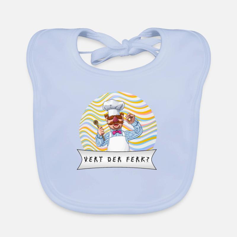 Vert der Ferk Organic Baby Bibs