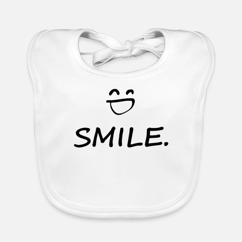 Rires Bavoir bio Bébé