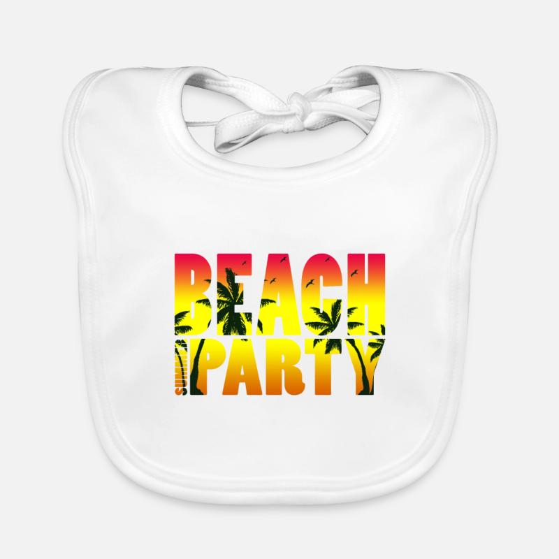 Beach Organic Baby Bibs