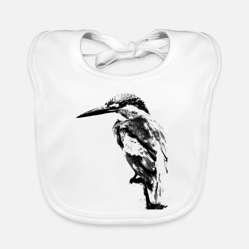 Eisvogel Baby Bio-Lätzchen