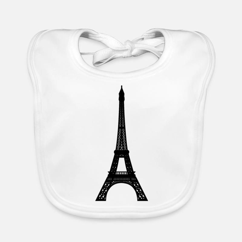 Tour Eiffel Bavoir bio Bébé