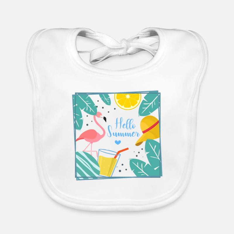 Sommer Baby Bio-Lätzchen