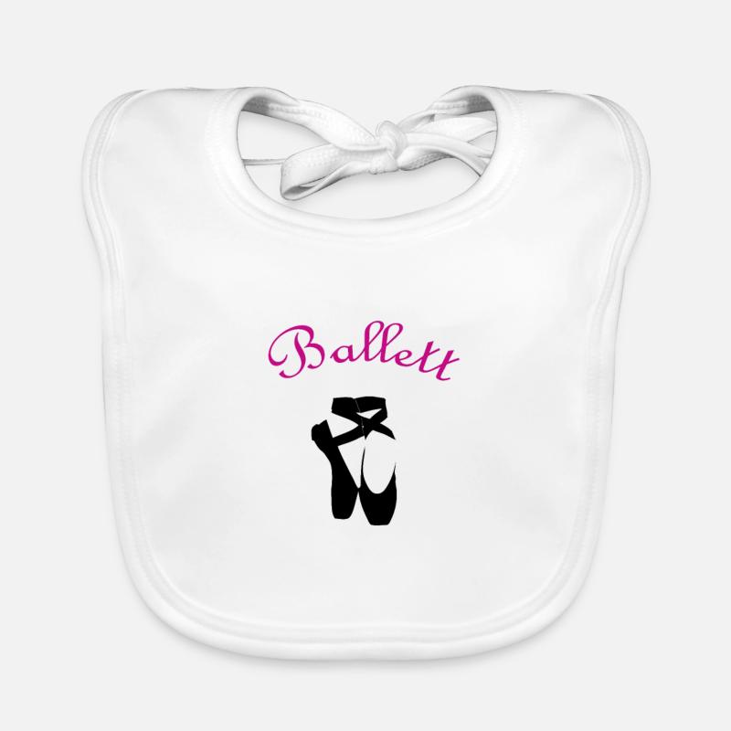 ballet Organic Baby Bibs