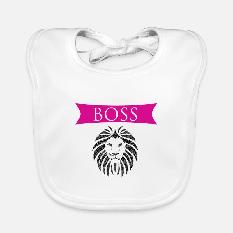 Chef de lion Bavoir bio Bébé