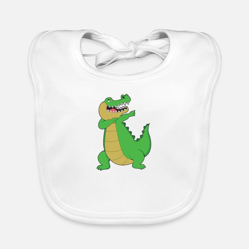 crocodile Bavoir bio Bébé