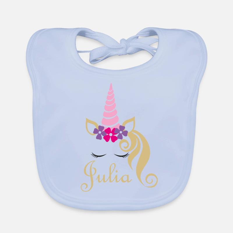 Julia Organic Baby Bibs