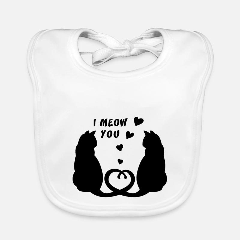 Saint-Valentin Bavoir bio Bébé