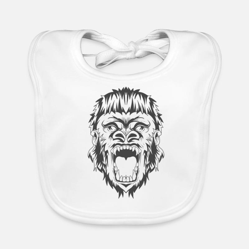 gorilla Organic Baby Bibs