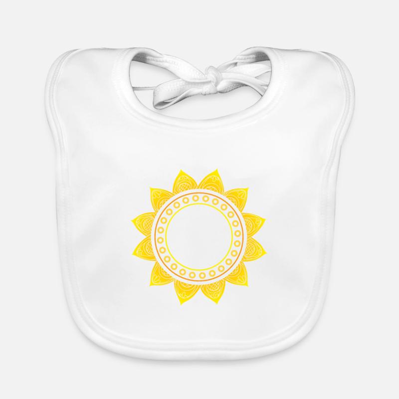 Yin yang Baby Bio-Lätzchen