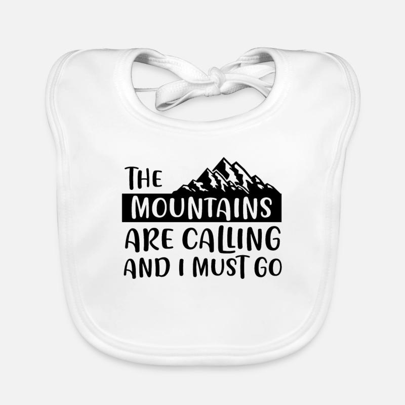 Mountain Alps Gift Organic Baby Bibs
