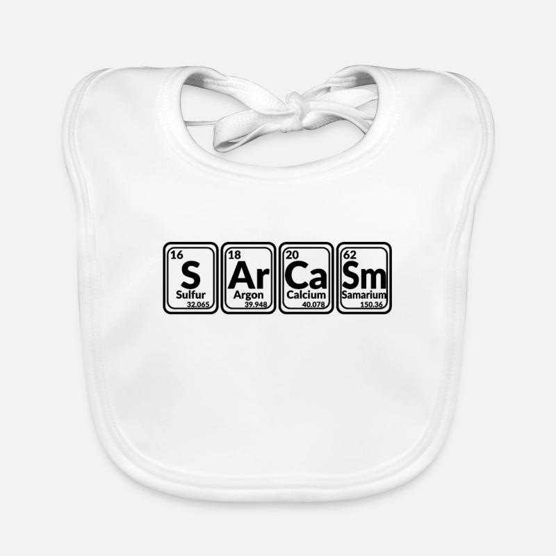 Sarkasmus Baby Bio-Lätzchen