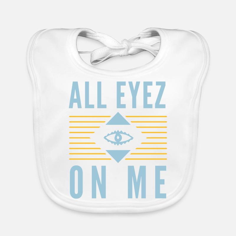 All Eyez on Me 2Pac Baby Bio-Lätzchen
