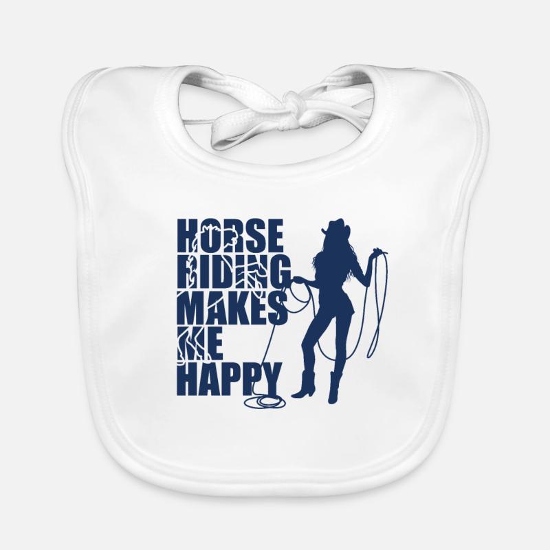 Cavalier Bavoir bio Bébé