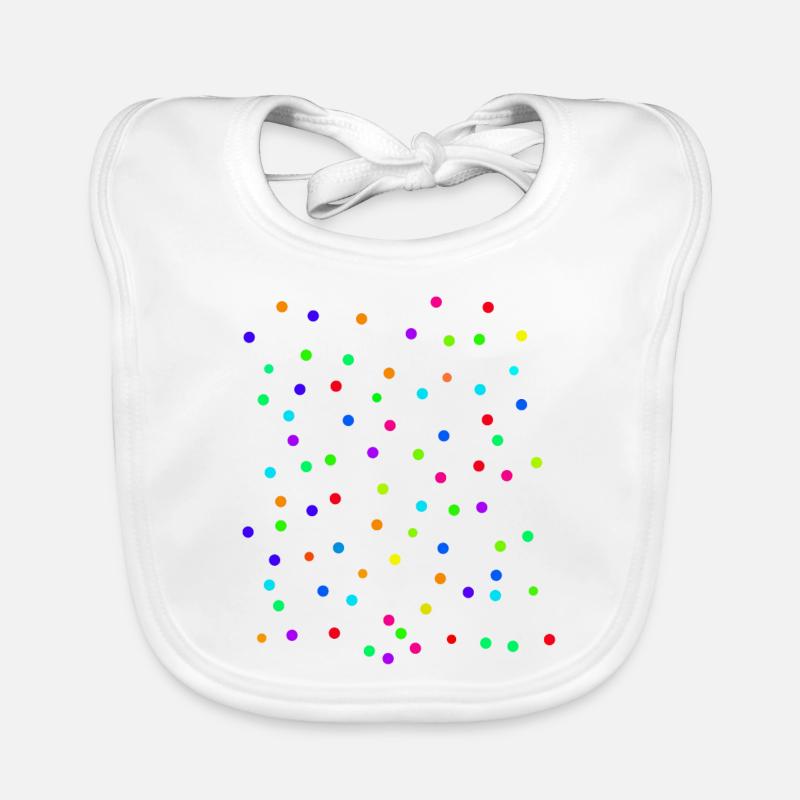 confetti Organic Baby Bibs
