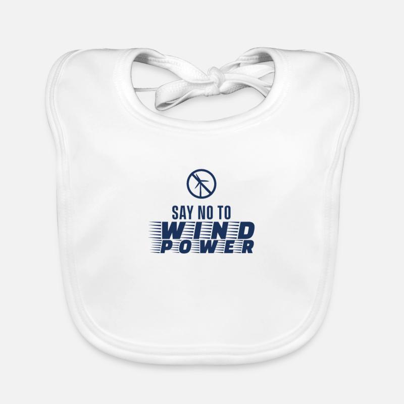 Anti-éolienne Bavoir bio Bébé