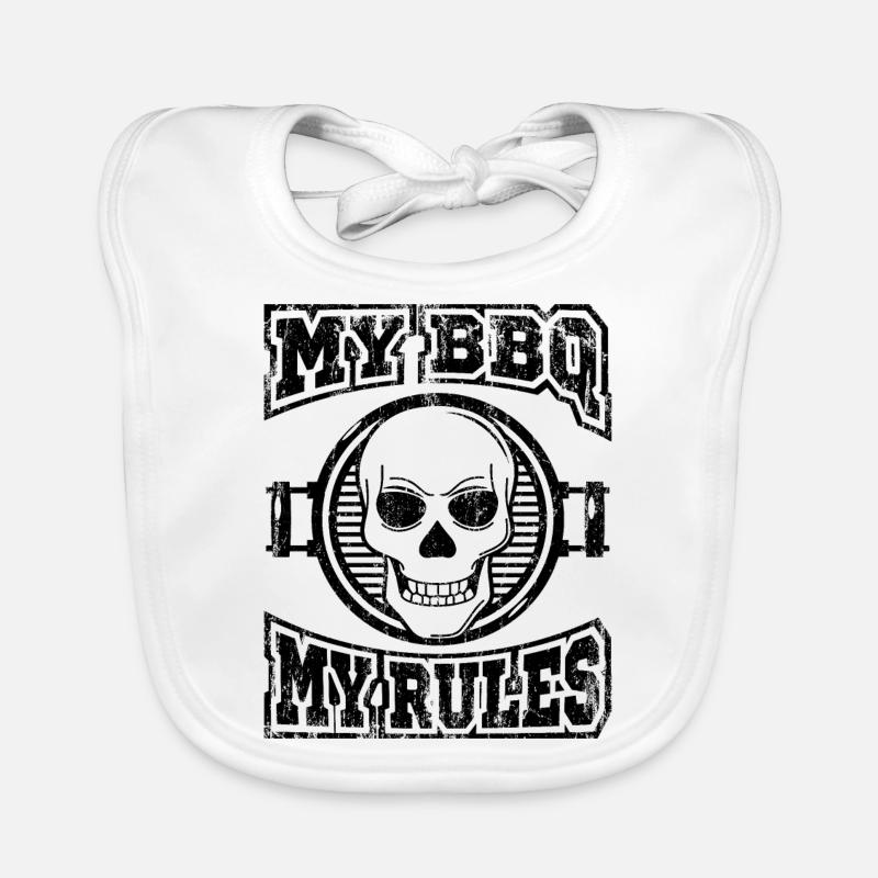 Mon barbecue, mes règles Bavoir bio Bébé