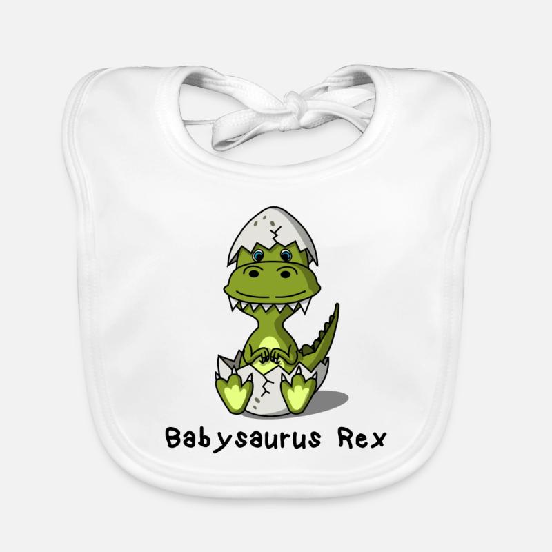 Babysaurus Rex Dino Dinosaurier Baby Bio-Lätzchen