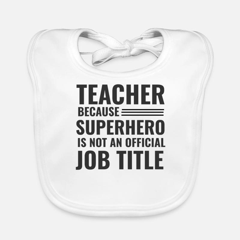 Lehrer Baby Bio-Lätzchen