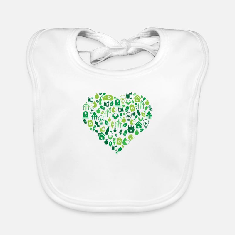 Environment - Environmental Protection Organic Baby Bibs