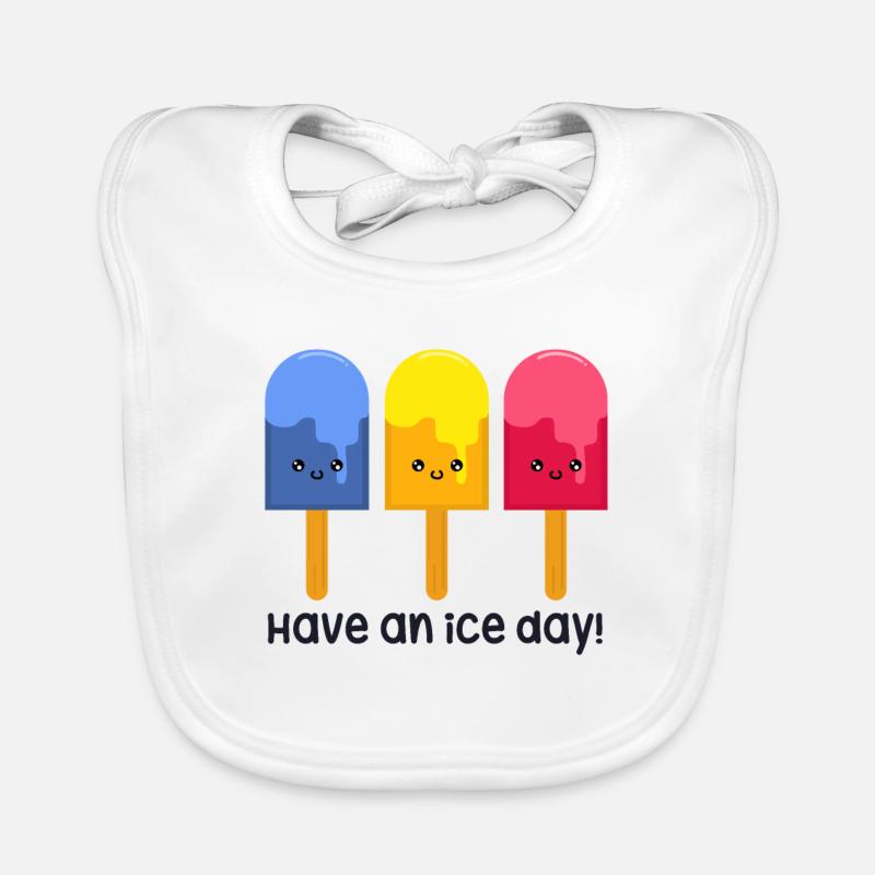 Eis Baby Bio-Lätzchen