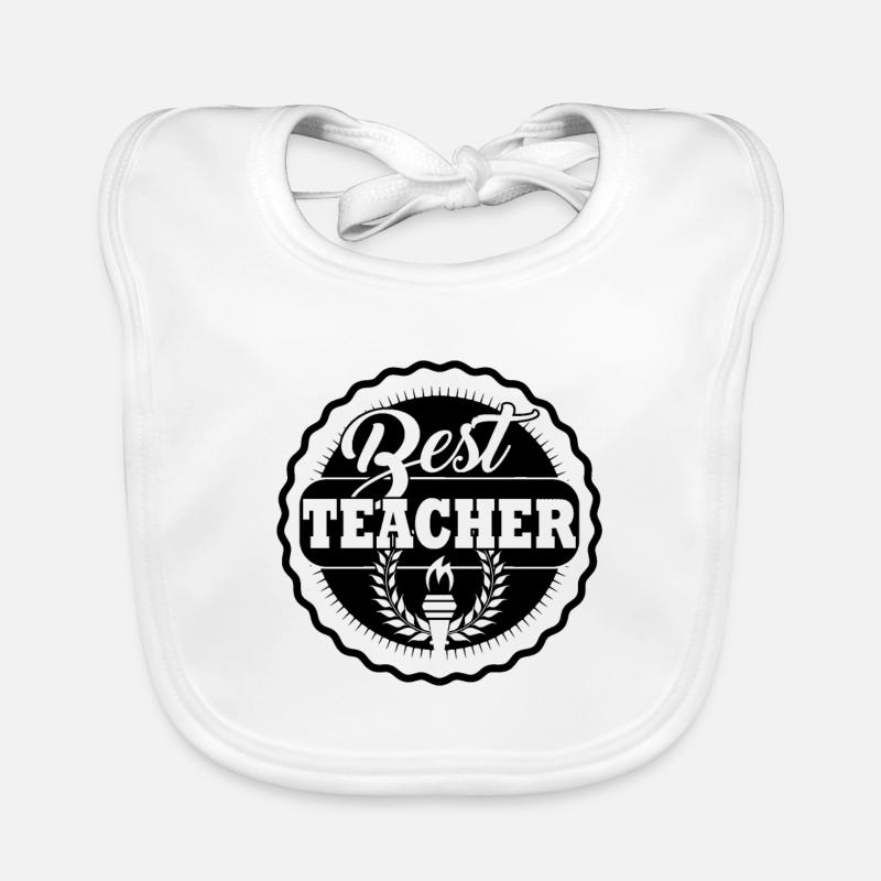 Lehrer Lehrer Lehrer Lehrer Baby Bio-Lätzchen