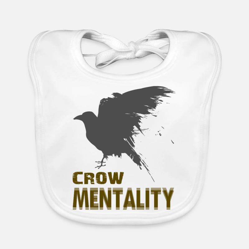 Raven mentality Organic Baby Bibs