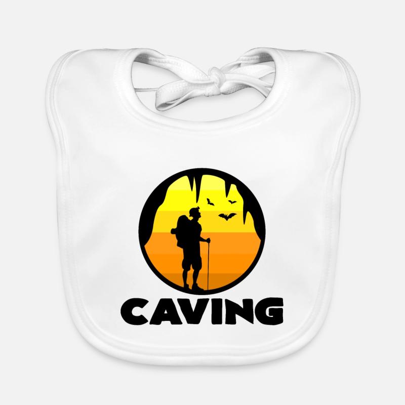 Caving Organic Baby Bibs