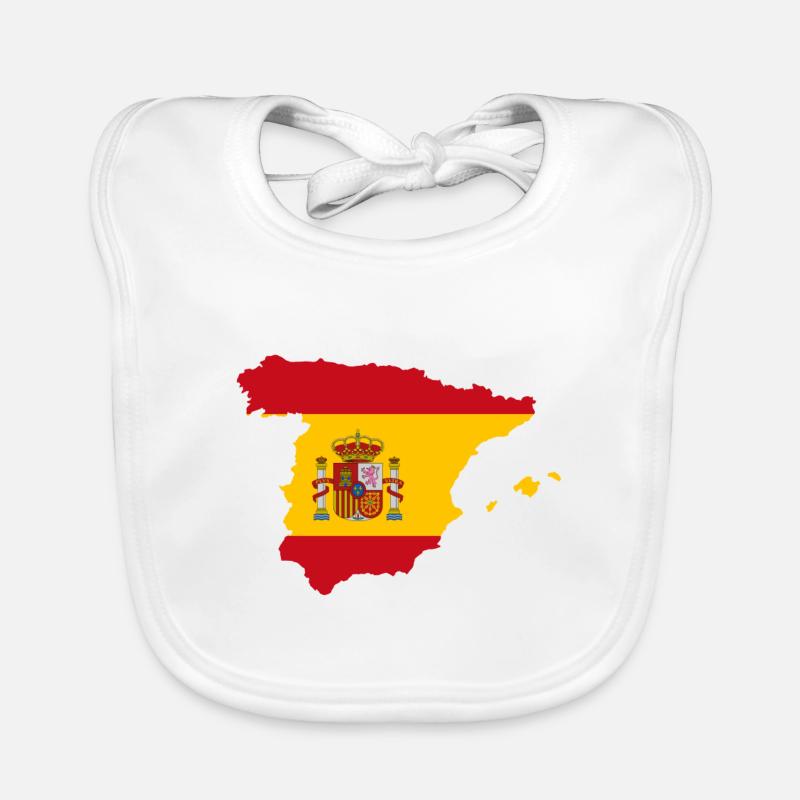 Spanje - Spanje - España Bio-slabbetje voor baby's