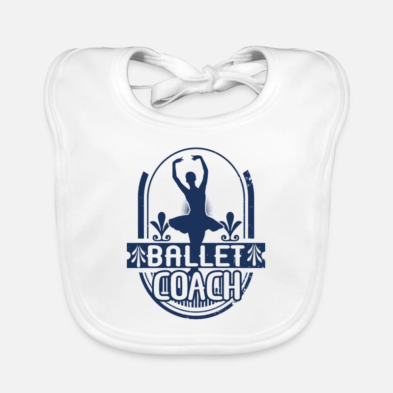 Ballet Ballet Ballet Ballet Bavoir bio Bébé