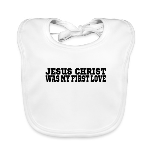 Jesus Christus Lieben - Baby Bio-Lätzchen