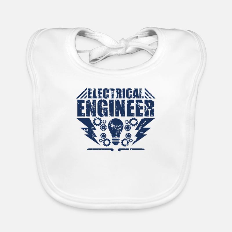 Electrical engineer Organic Baby Bibs