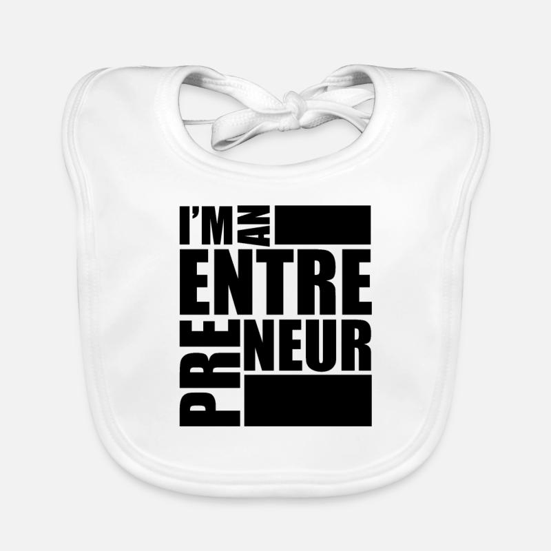 Chefs d’entreprise Entrepreneurs Bavoir bio Bébé