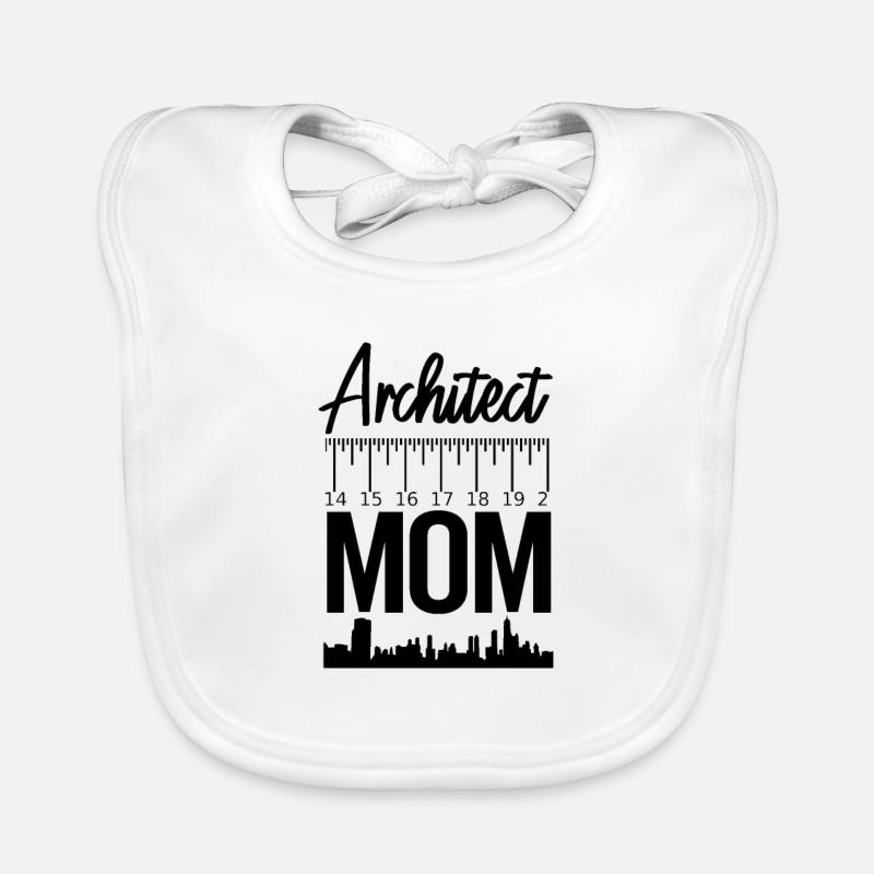 Architecte architecte architecte architecte Bavoir bio Bébé