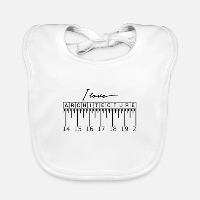 Architecte architecte architecte architecte Bavoir bio Bébé