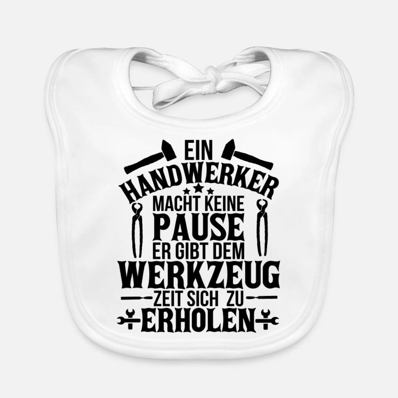 Handwerker Baby Bio-Lätzchen