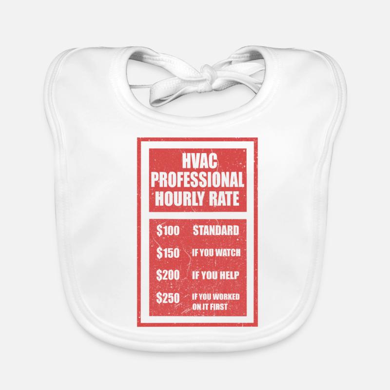 Hvac Professional Hourly Rate Mechatronics Engineer Colds Organic Baby Bibs