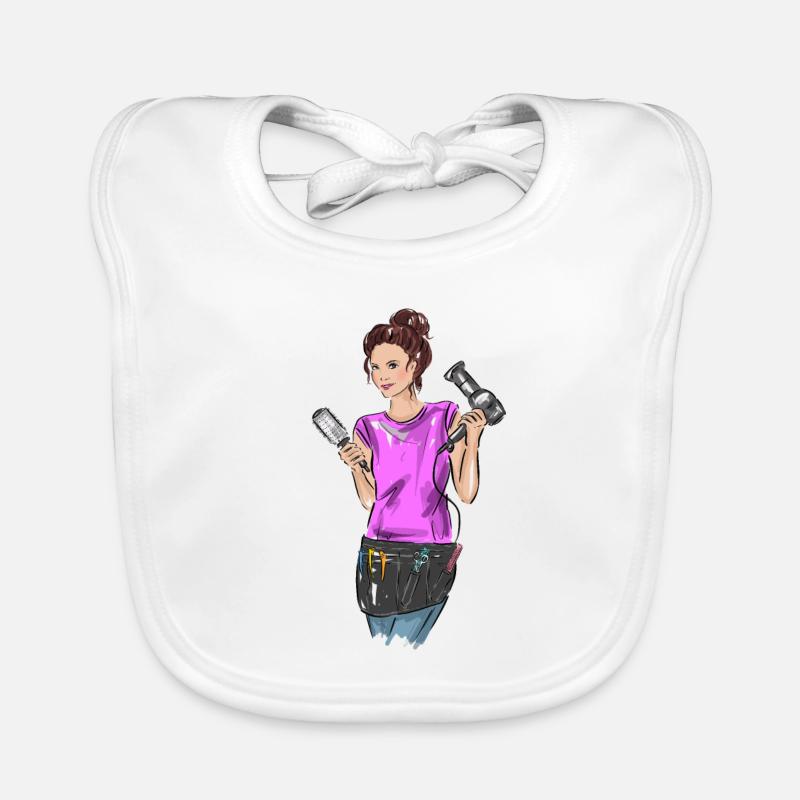 coiffeur Bavoir bio Bébé