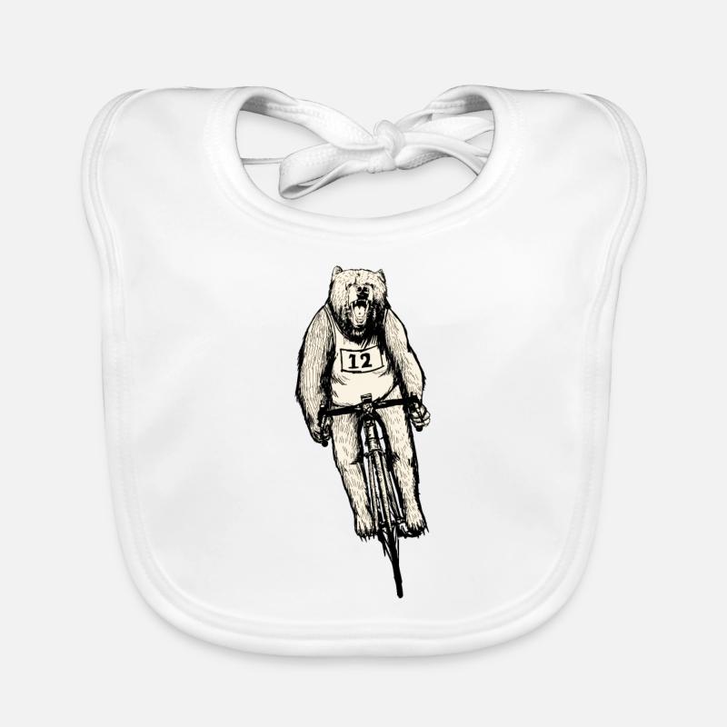 Fahrrad Baby Bio-Lätzchen