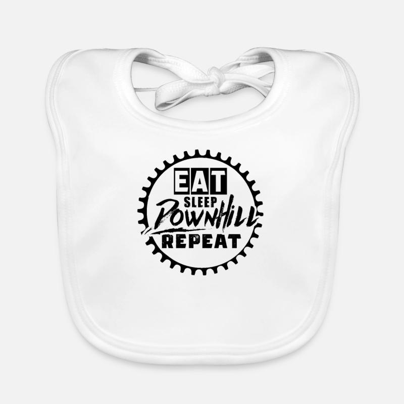Downhill Downhill Downhill Downhill Bavoir bio Bébé