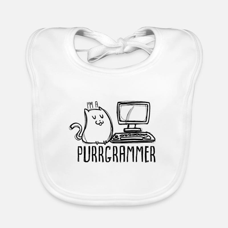 Programmierer Baby Bio-Lätzchen