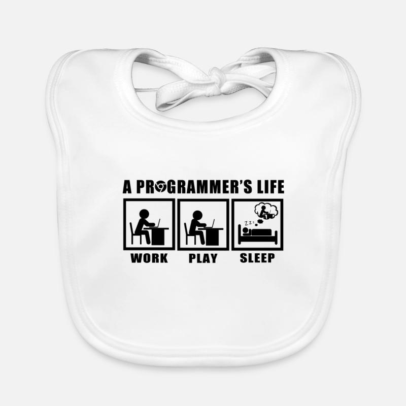 Programmierer Baby Bio-Lätzchen