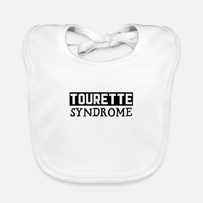 Tourette syndrome Organic Baby Bibs