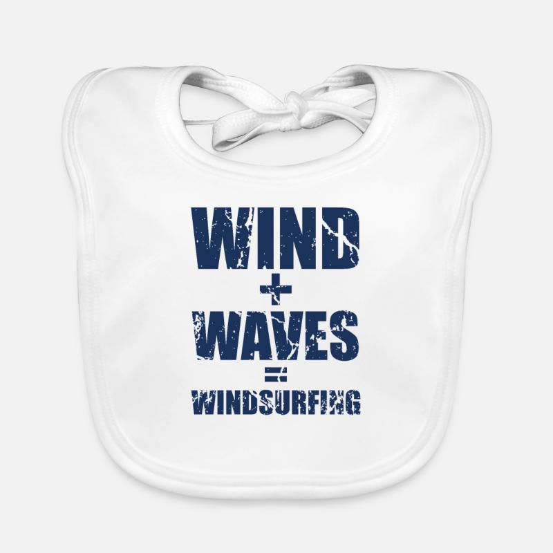 Windsurfers Organic Baby Bibs