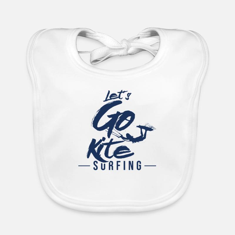 Kiteboarding Organic Baby Bibs