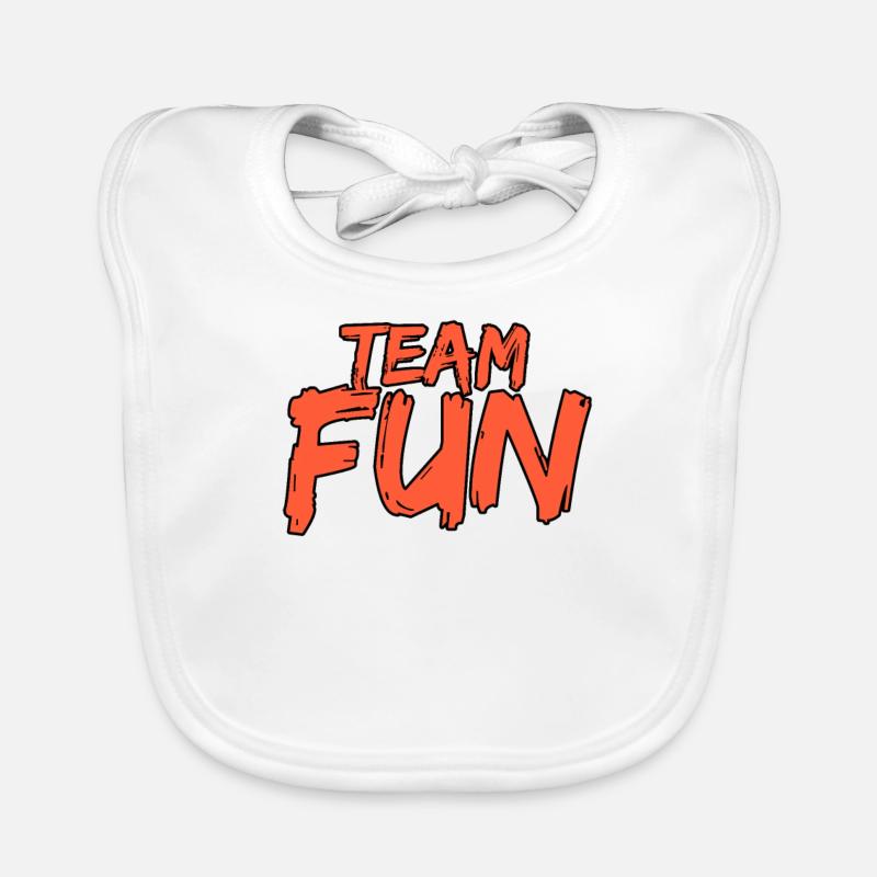 Team Fun Organic Baby Bibs