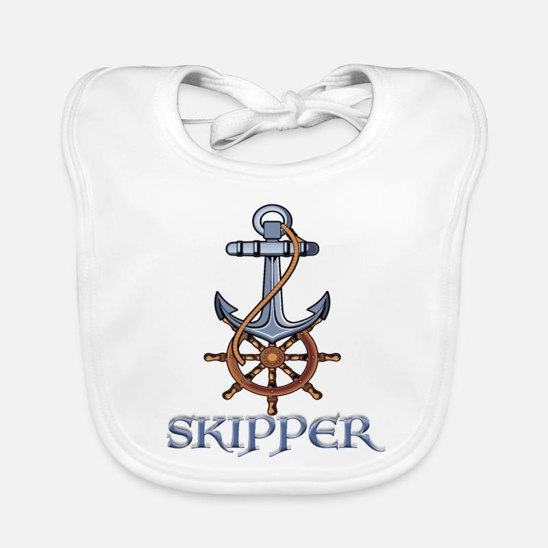 skipper Organic Baby Bibs