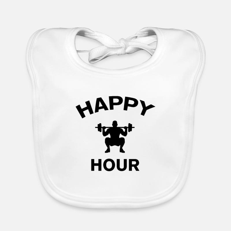 Strength Training Organic Baby Bibs